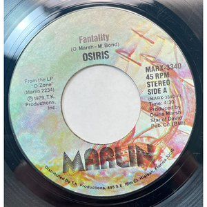 Osiris Fantality / I'll Never Let You Go 45 Funk Soul 1979 Marlin 3340